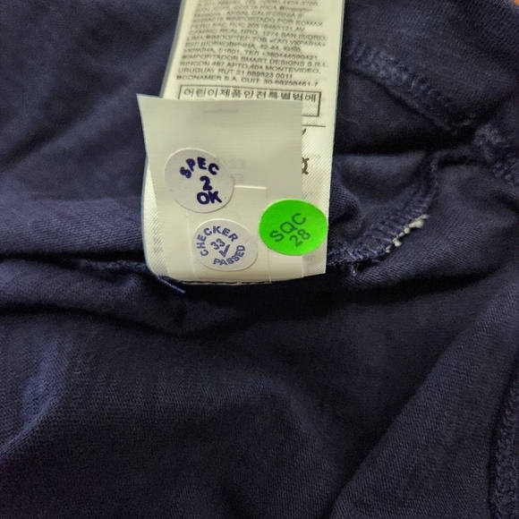 Gap Boys Navy/Olive/Brown Long Sleeve Colorblock Crewneck Tee-Size M (8) (NWT) - Picture 10 of 10